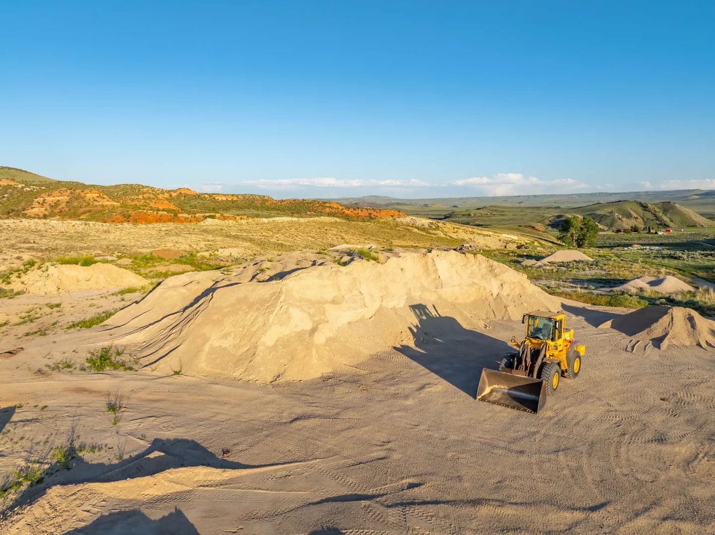 Limestone Gravel Pit - Lander, Wyoming, 82520