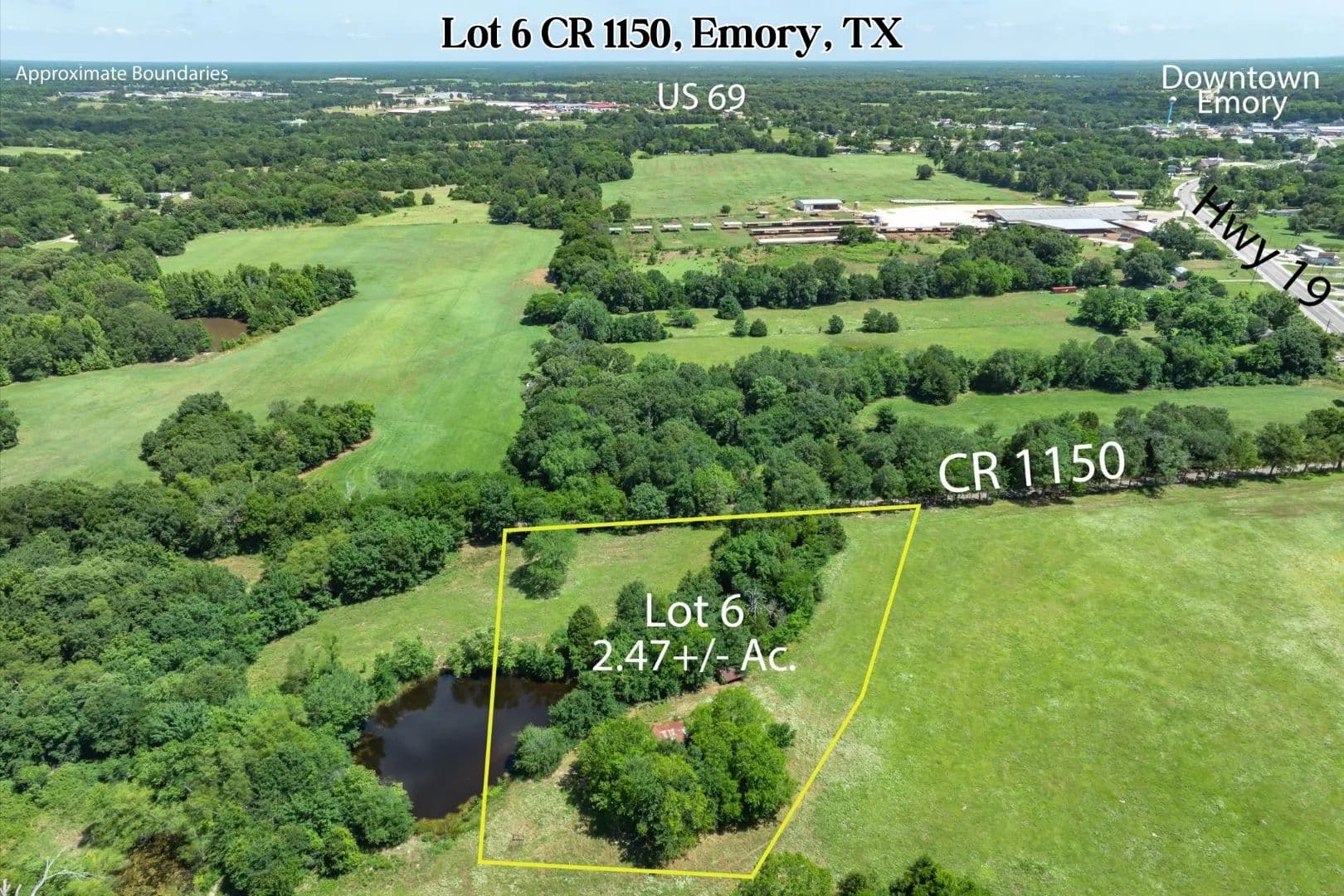 Lot 6 RS CR 1150, Emory, Texas 75440 - Emory, Texas, 75440