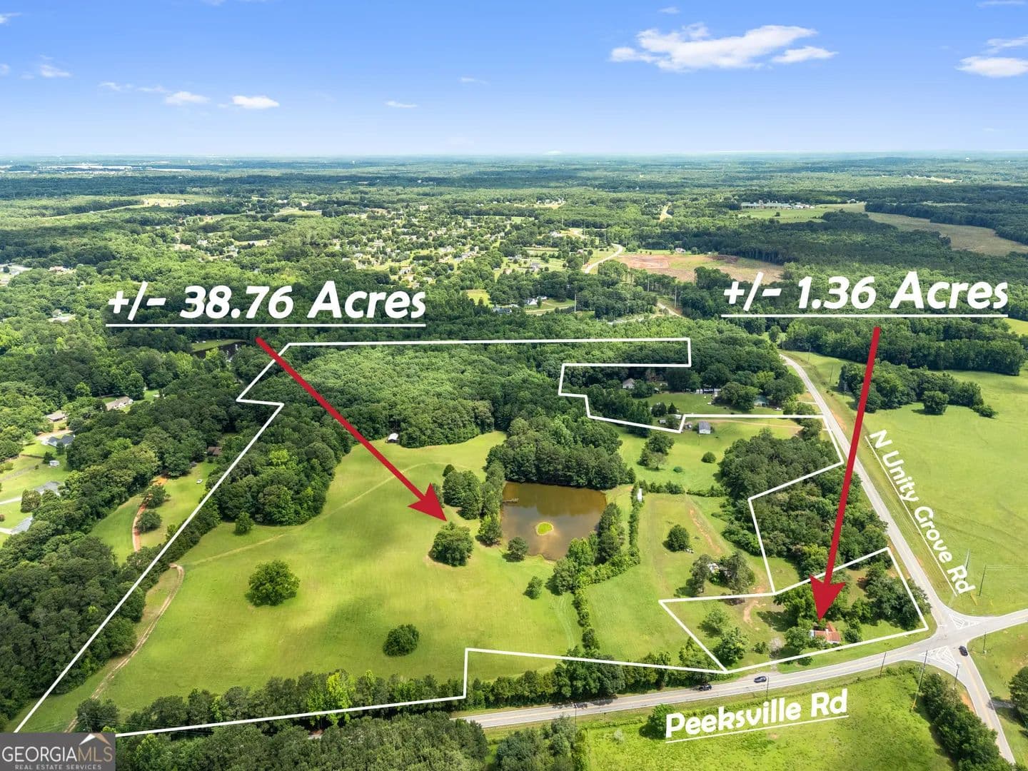 40.12 Acres of Land for Sale in Locust Grove, GA - Locust Grove, Georgia, 30248