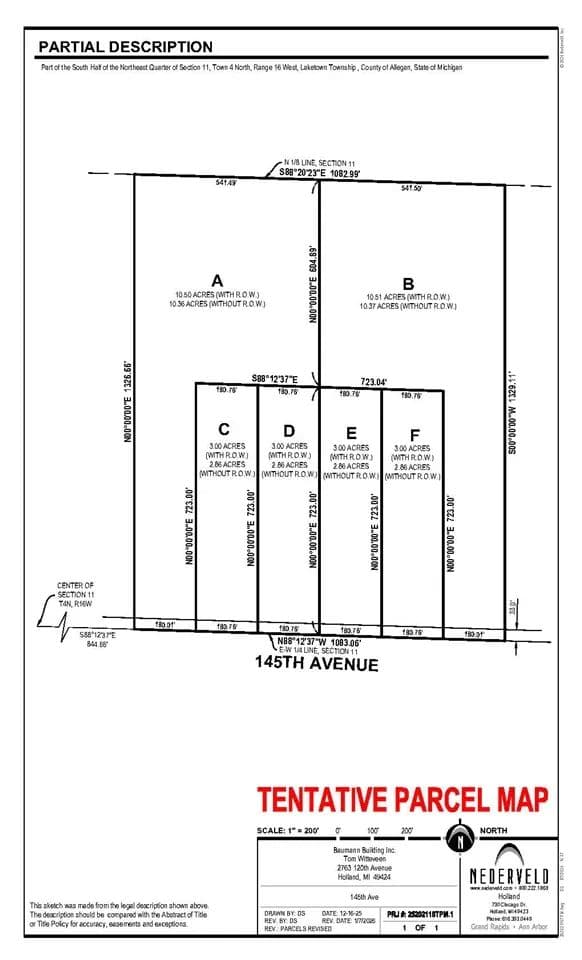 Property from VL 145th Ave. #Lot D - KW - Holland, Michigan, 49423