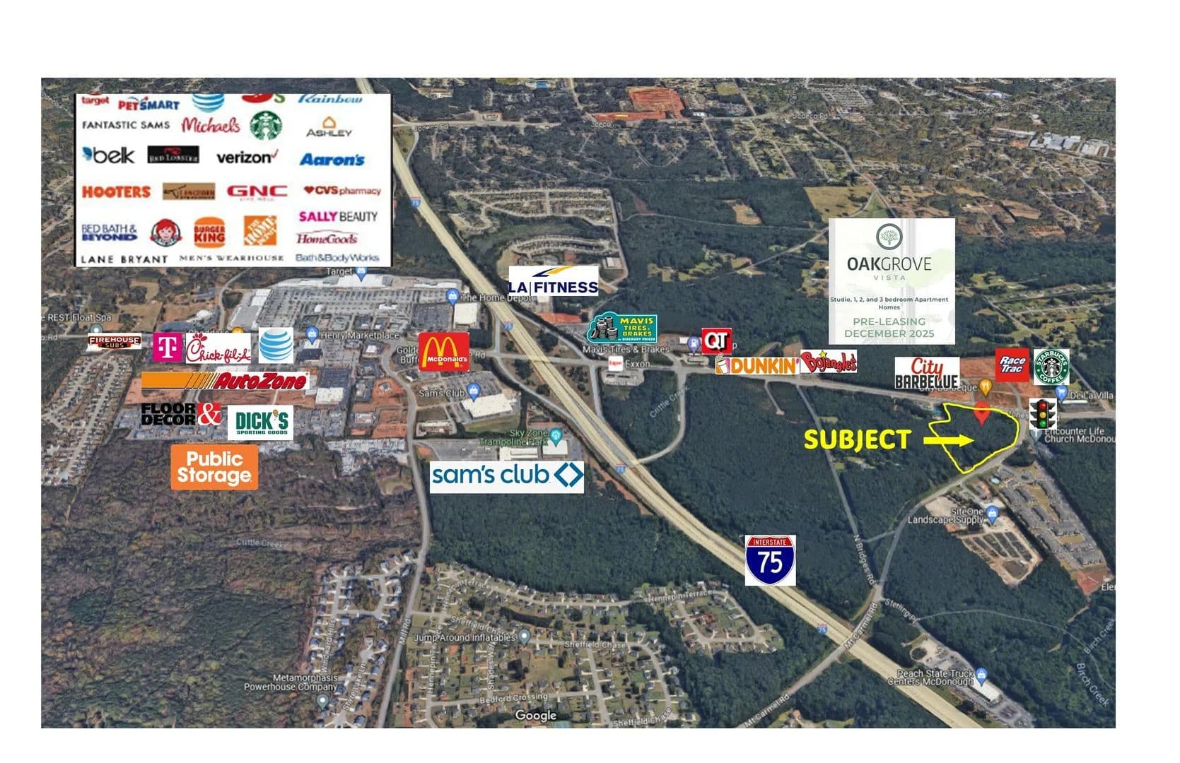 Land -Retail in Mcdonough - Mcdonough, Georgia, 30253