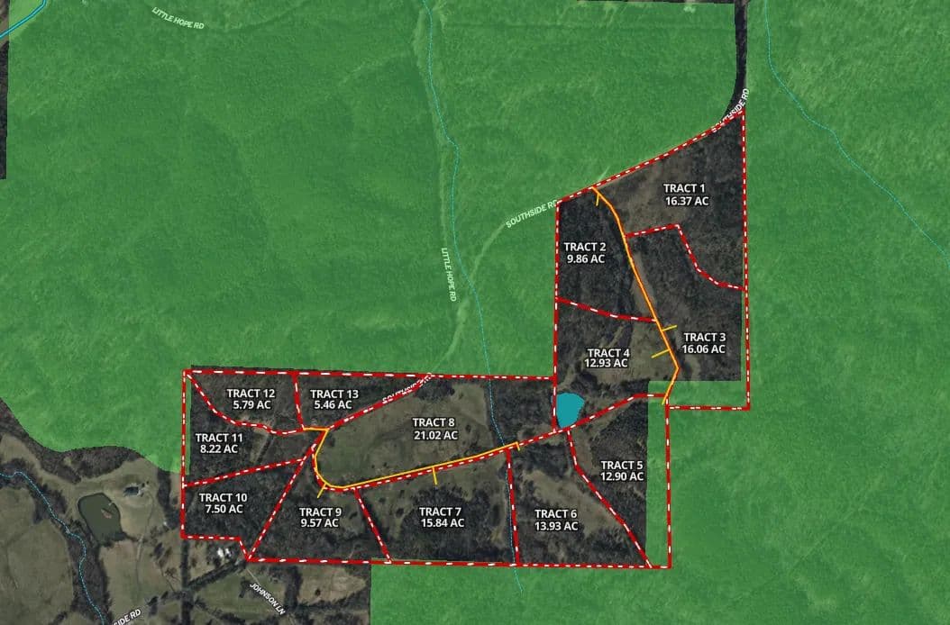 16.37 Acres [Tract 1] in Montgomery County, AR in Oden, Arkansas - photo 14