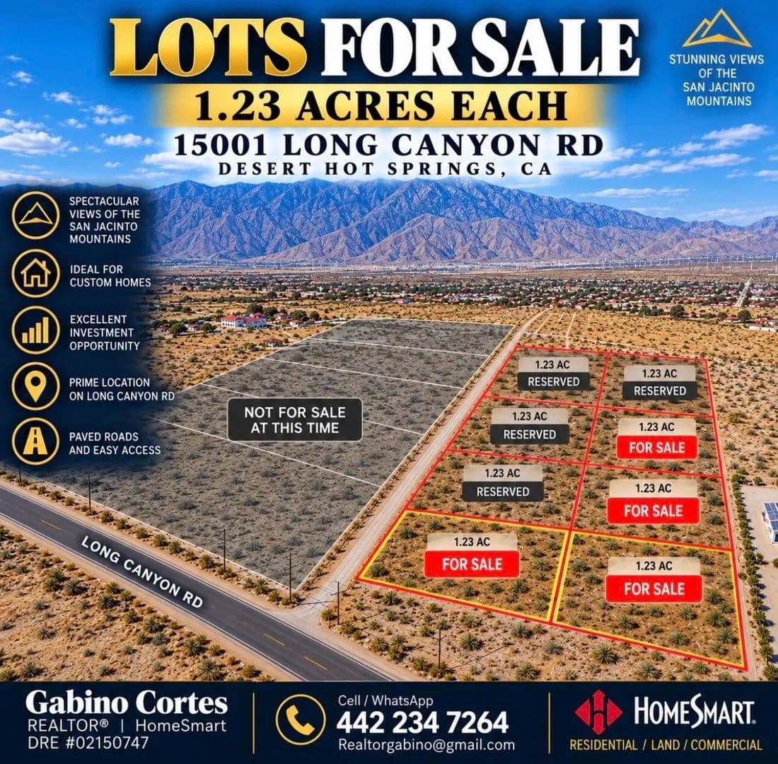 Lots & Land-Other in Desert Hot Springs - Desert Hot Springs, California, 92240