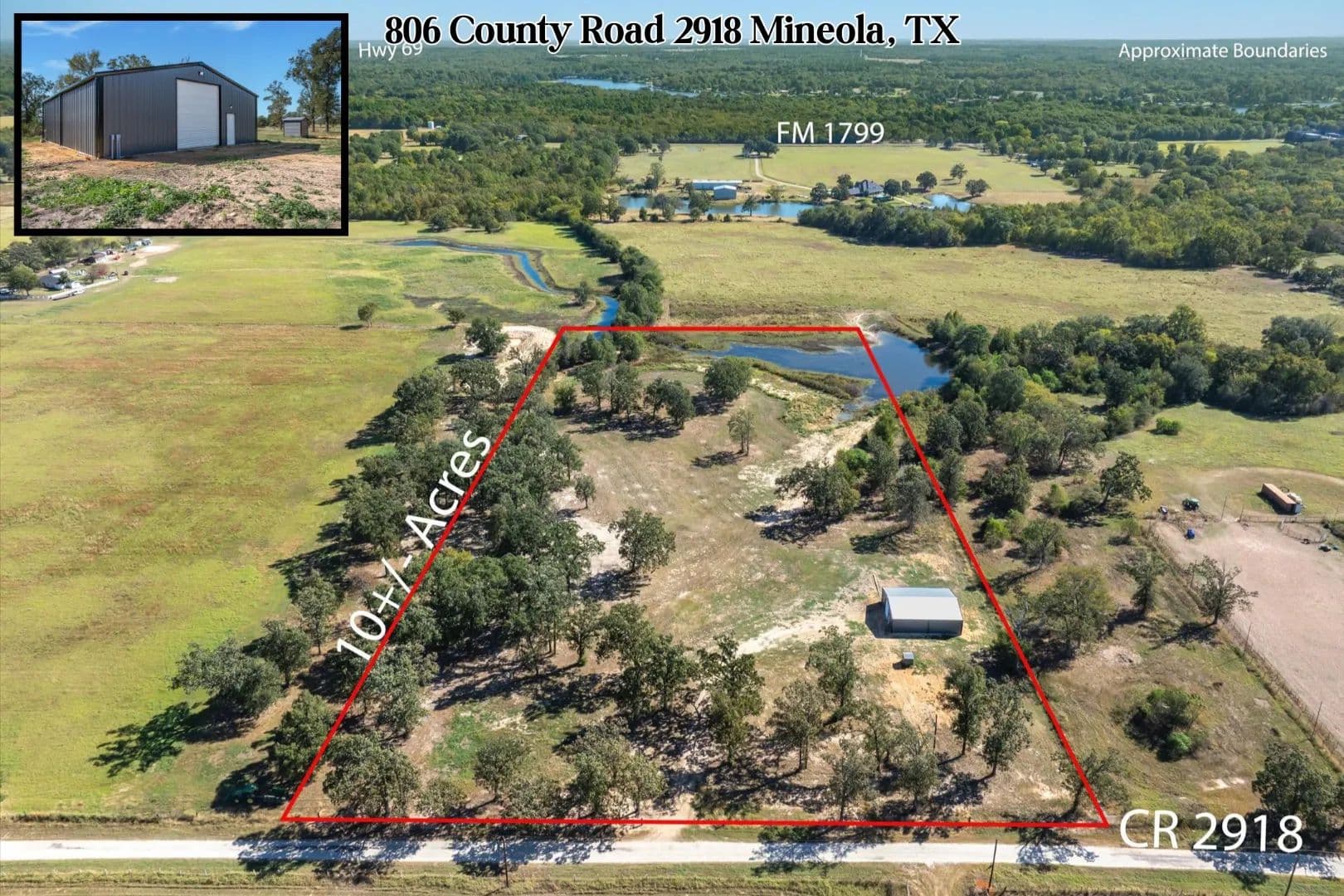 806 County Road 2918, Mineola, Texas 75773 - Mineola, Texas, 75773