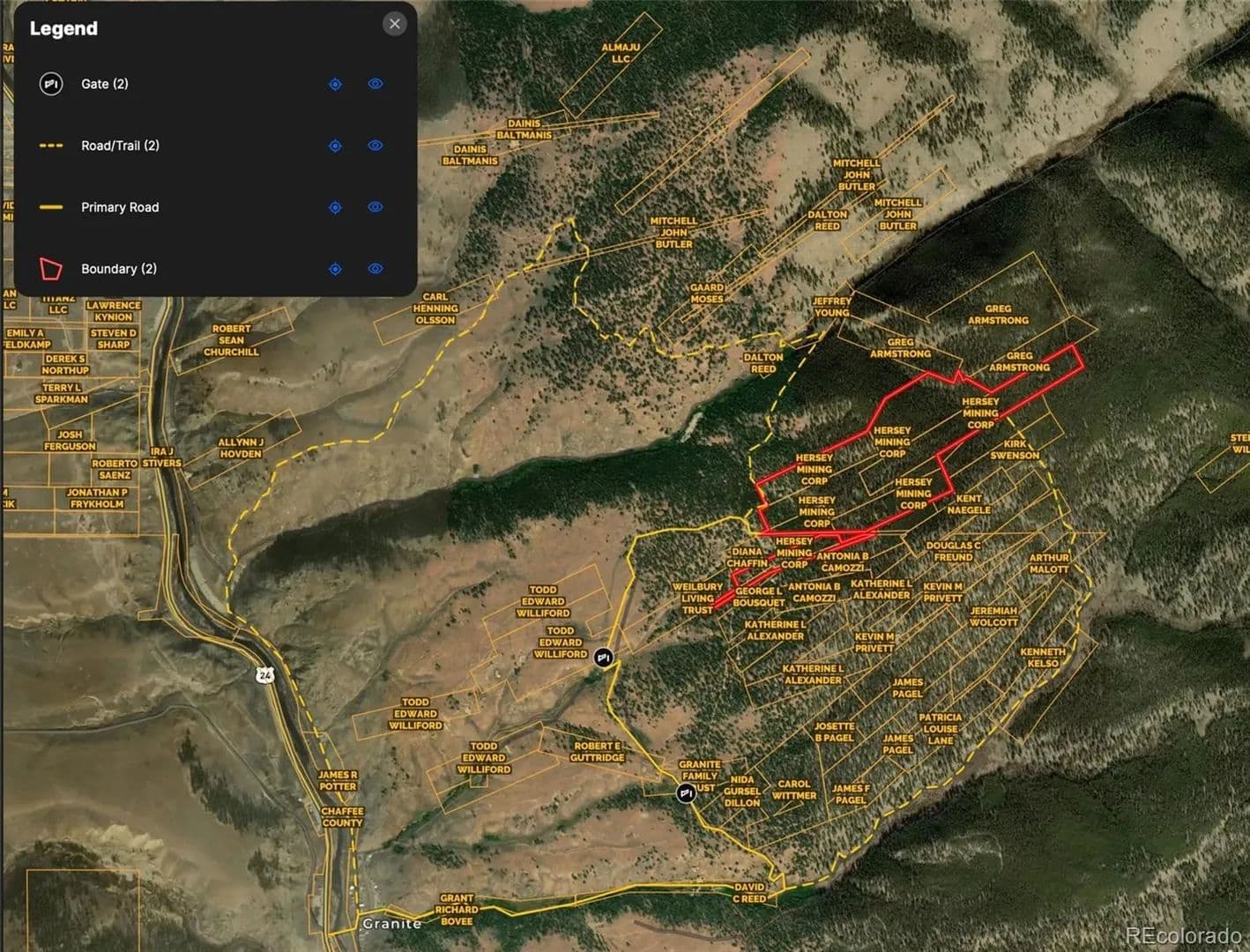 Lots & Land-Other in Granite - Granite, Colorado, 81228