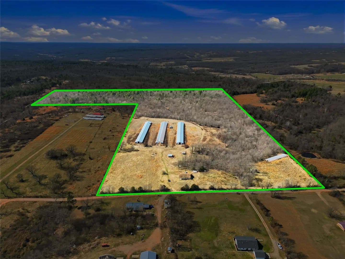 59.42 Acres of Land for Sale in Westville, OK - Westville, Oklahoma, 74965