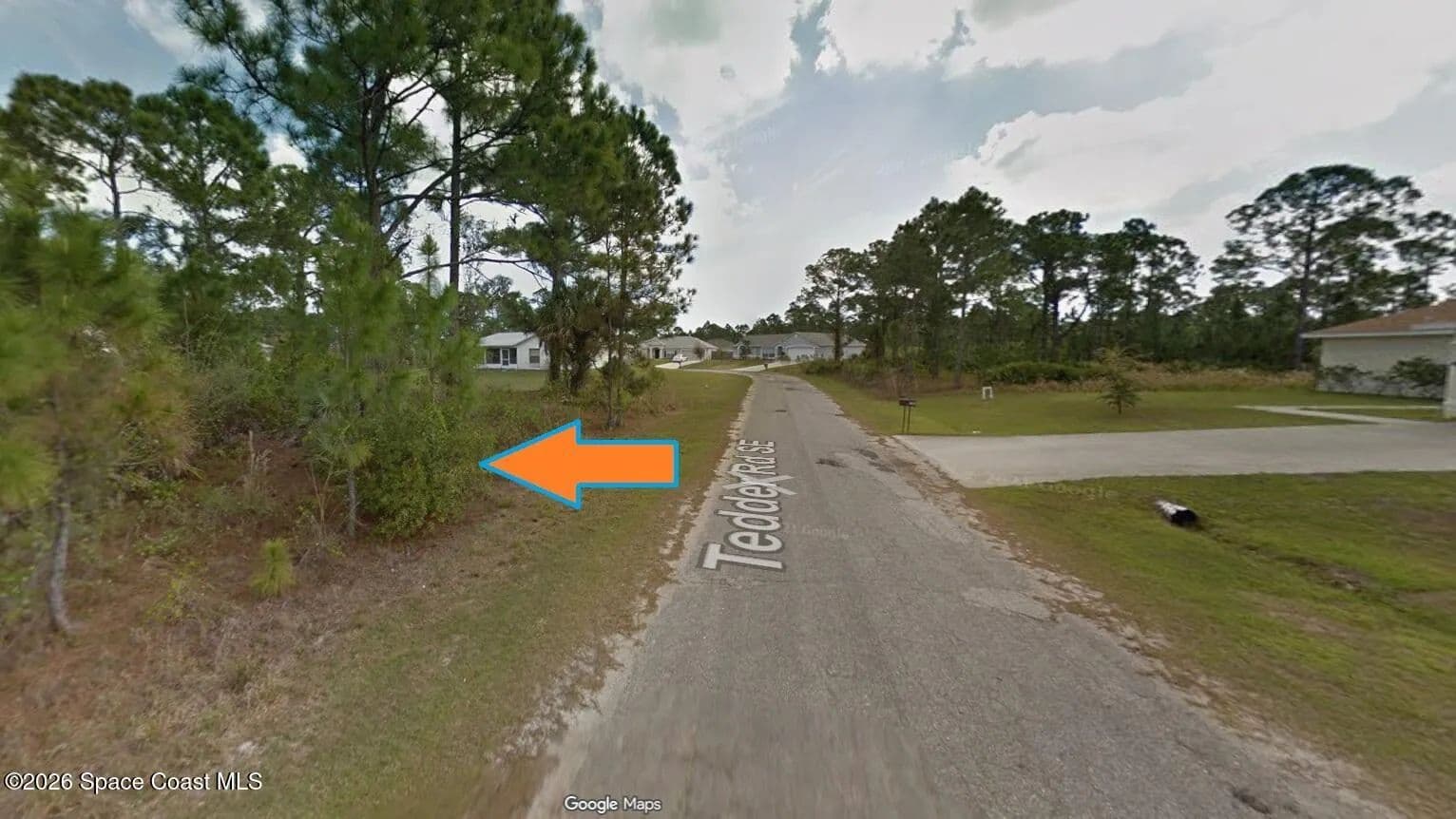 Property from 821 Tedder Road SE - KW - Palm Bay, Florida, 32909