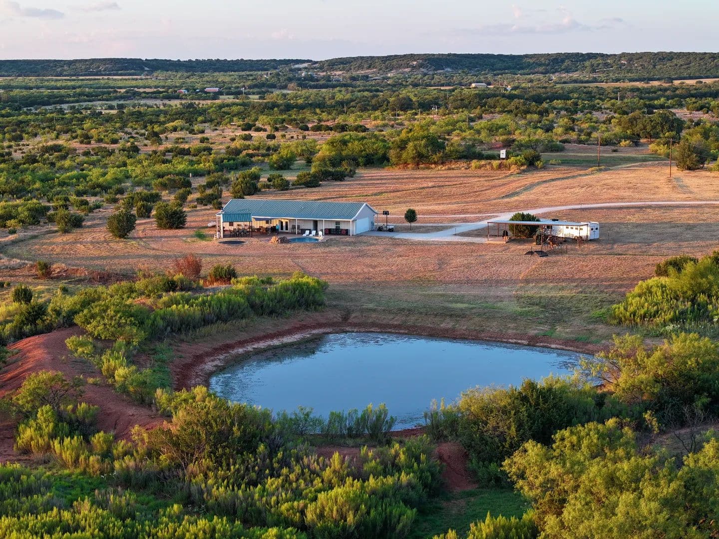20+/- Acres & Home, 6942 US Hwy 83, Ovalo - Ovalo, Texas, 79541