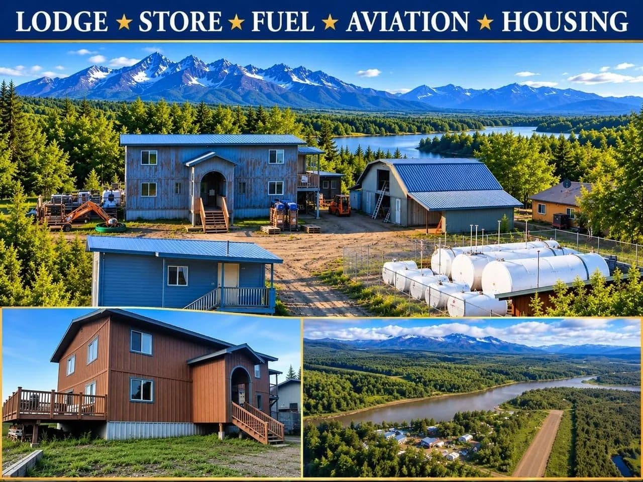100 Post Office Drive Sleetmute, AK 99668 Hills Lodge Sleetmute Fuel - Sleetmute, Alaska, 99668
