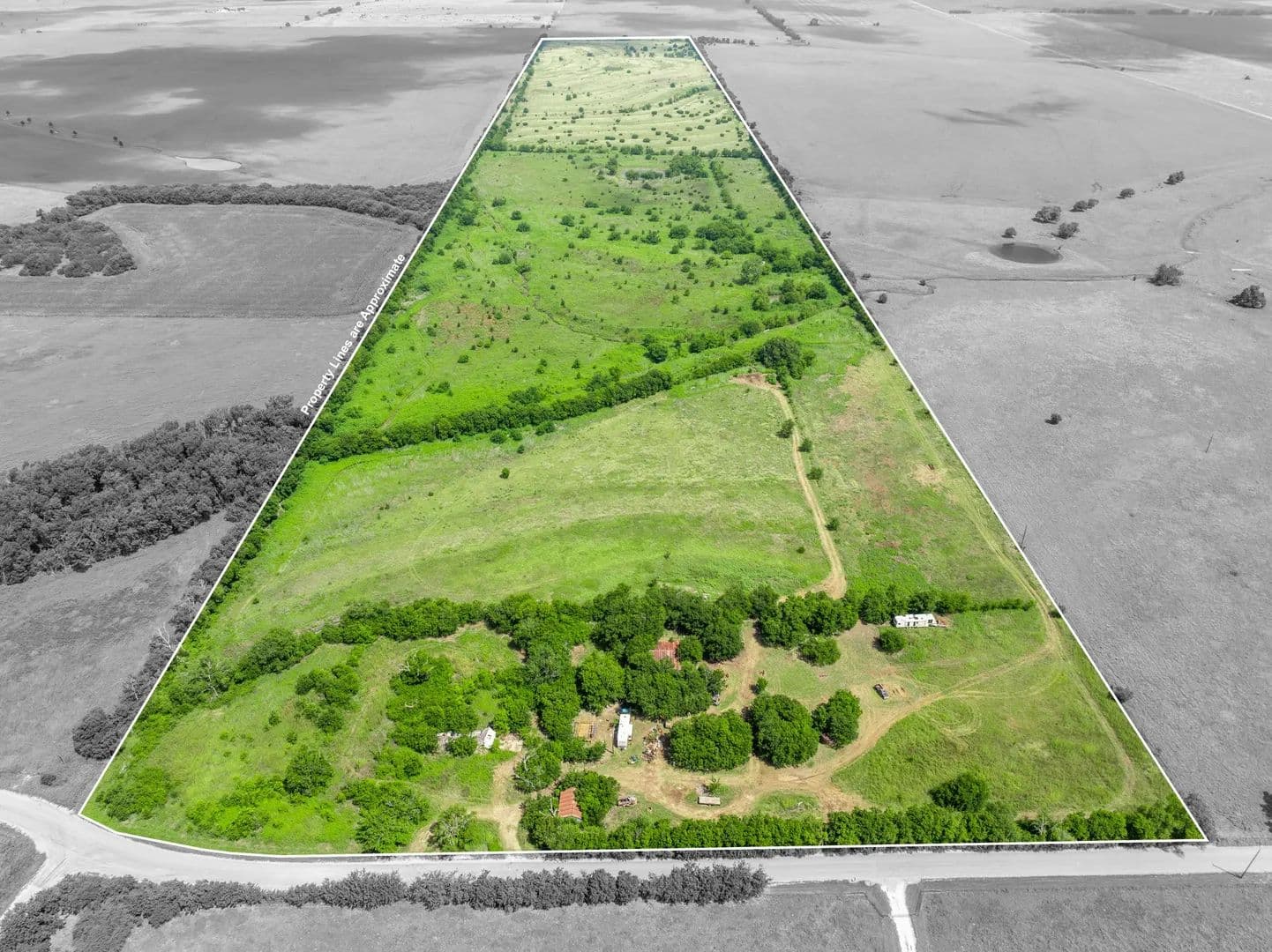 100 Acres of Land for Sale in Oglesby, TX - Oglesby, Texas, 76561