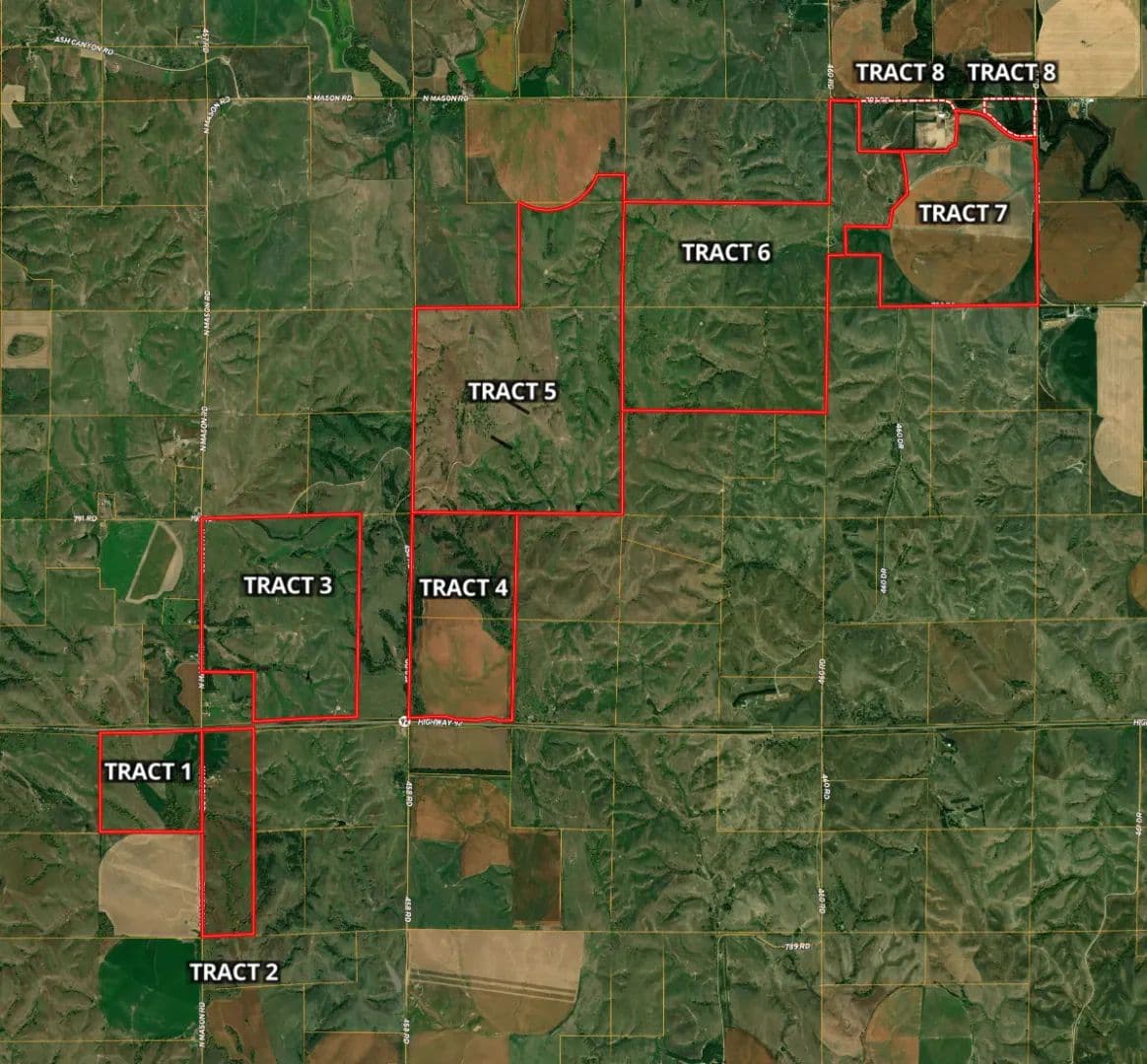 Gary Ibach Trust Absolute Land Auction - Ansley, Nebraska, 68814