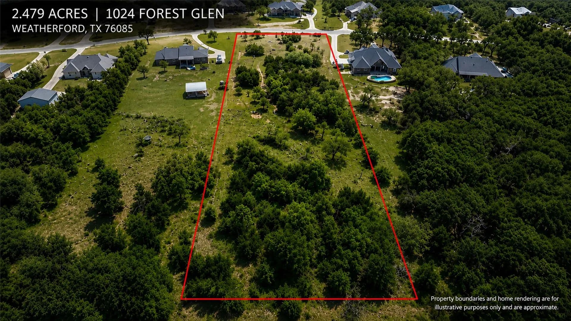 2.48 Acres of Land for Sale in Weatherford, TX - Weatherford, Texas, 76087