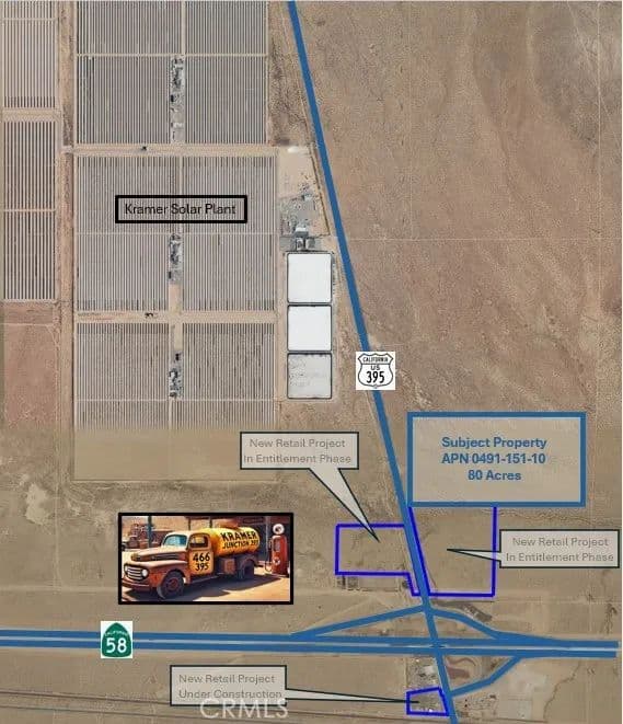 Vacant Land in Kramer Junction - Kramer Junction, California, 93516