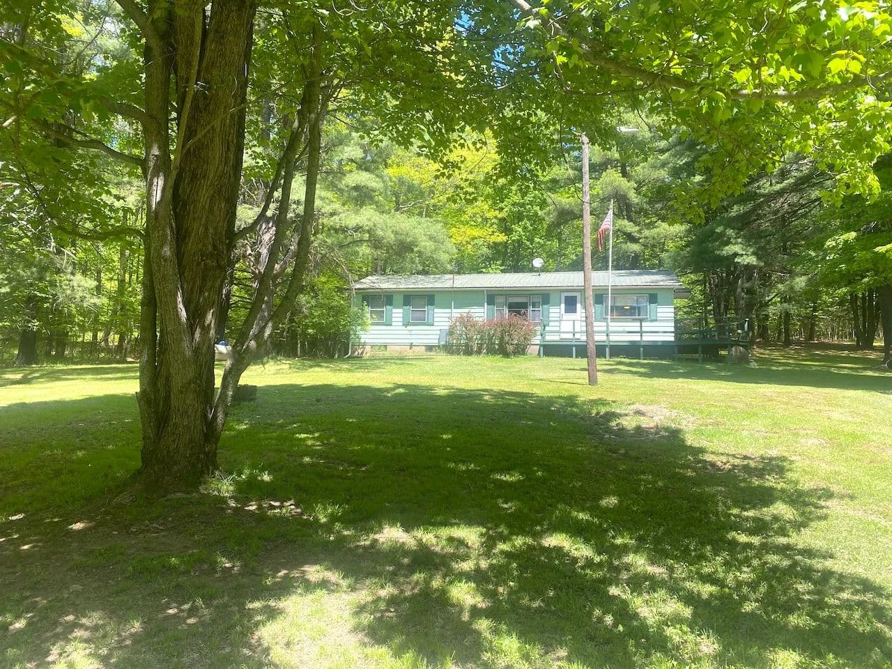 House with Garage on 9 acres in Wirt NY 6510 Richburg Hill Rd - Wirt, New York, 14715
