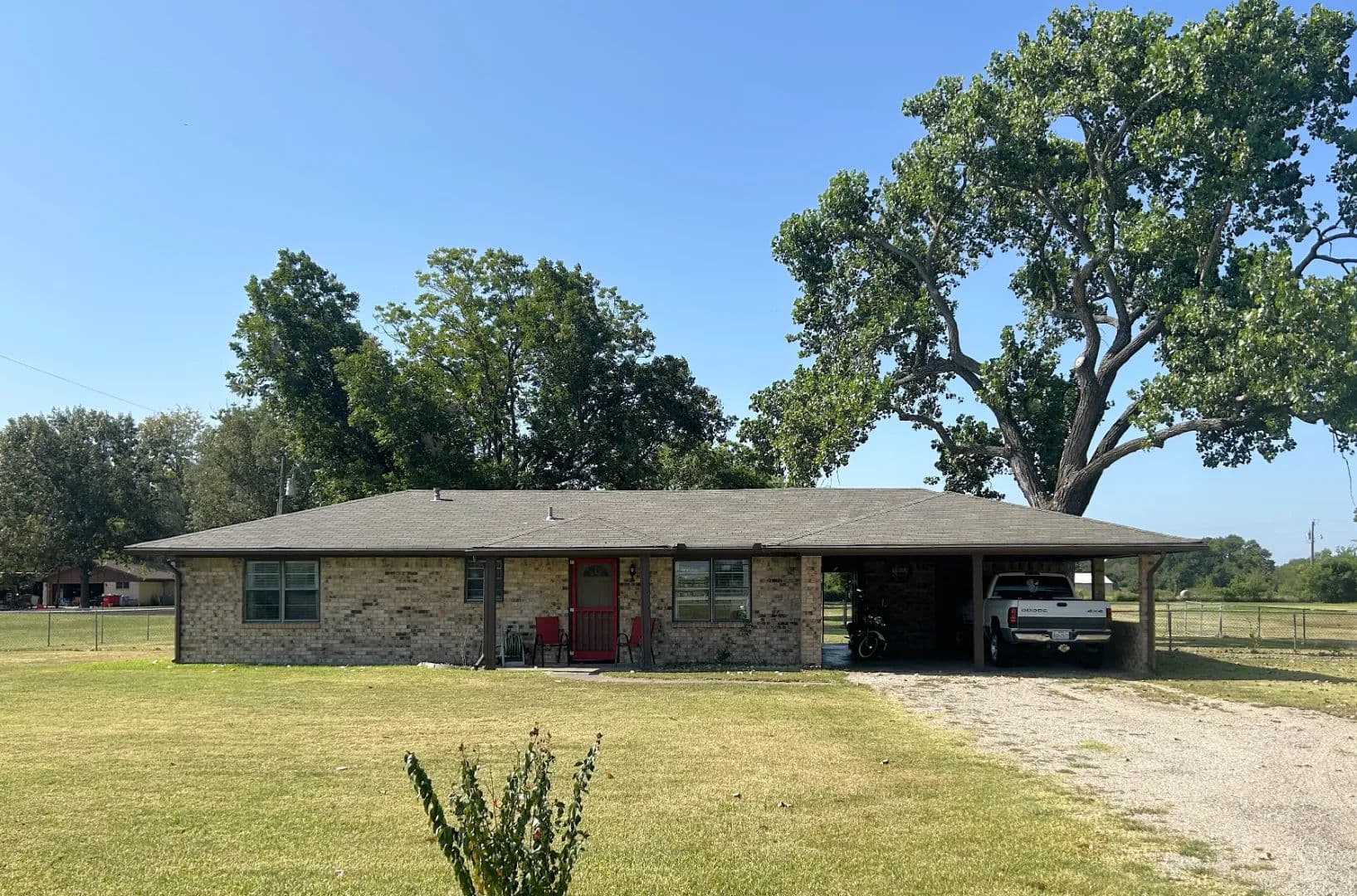Charming Brick Home on 1.49 Acres with Shop - Bonham, Texas, 75418