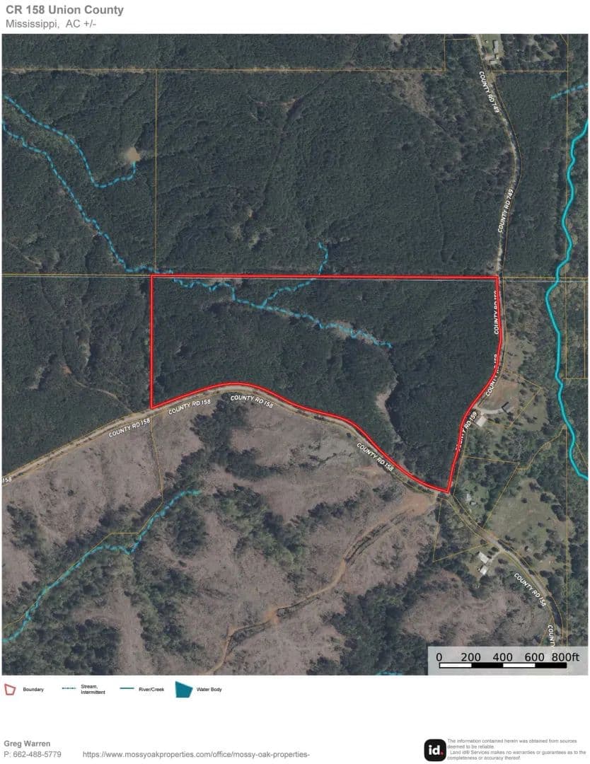CR 158 & 159 - Pleasant Ridge, Mississippi, 38652
