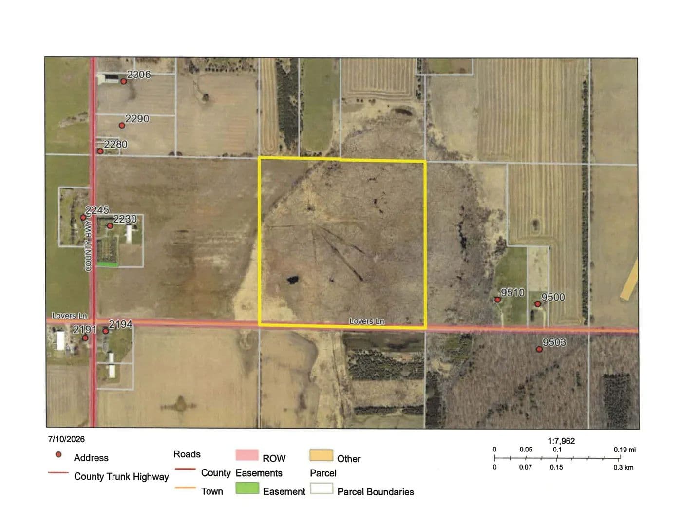 Vacant Land (10+ Acres) in Brussels - Brussels, Wisconsin, 54204