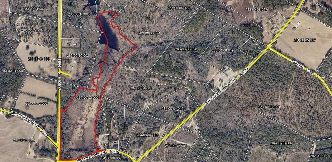 40.44 Acres of Land for Sale in Salley, SC - Salley, South Carolina, 29137