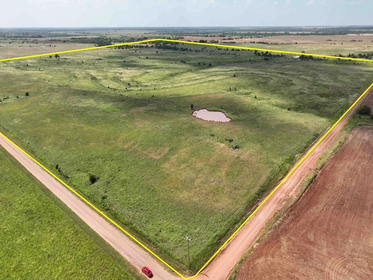 160± Acres Pastureland & More - Tract 4 - Billings, Oklahoma, 74630