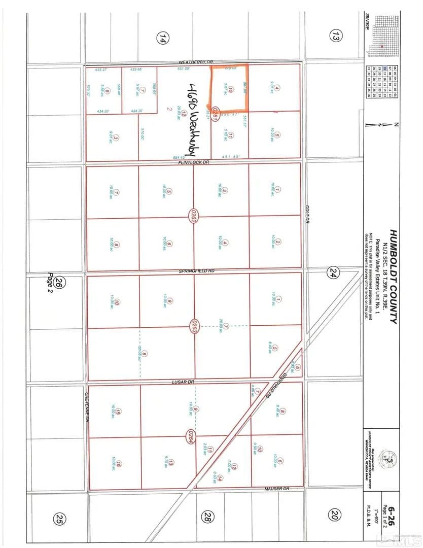 Lots & Land-Other in Winnemucca - Winnemucca, Nevada, 89445
