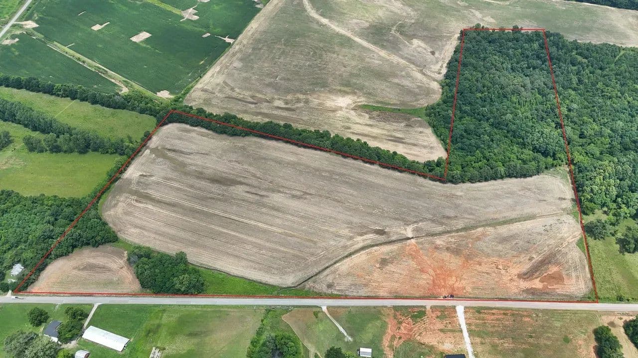 60 +/- Lawrence Co Prime Farm Land & Homestead - Mount Hope, Alabama, 35651