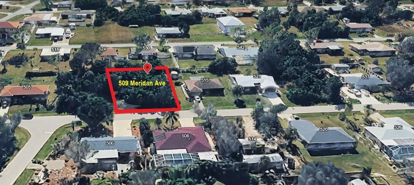 Property from 509 MERIDAN AVENUE NW - KW - Port Charlotte, Florida, 33952