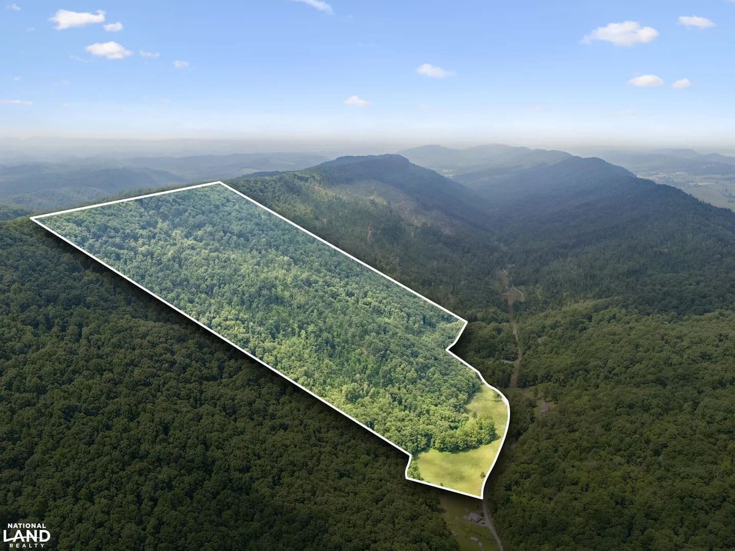 Wooded Mountain Retreat with Creek - Sneedville, Tennessee, 37869