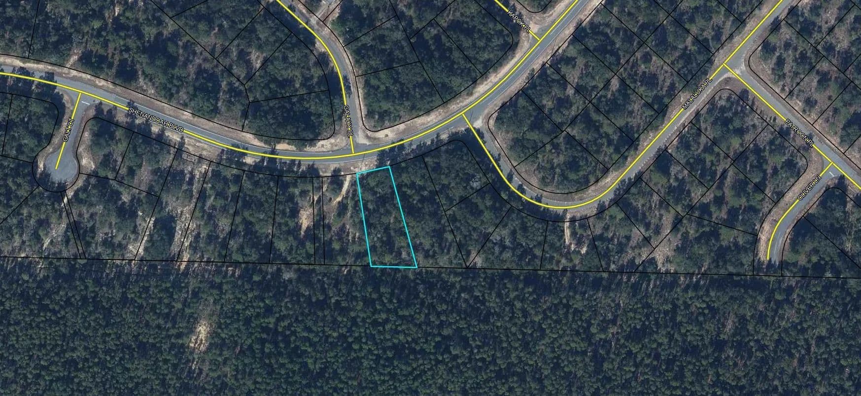 Property from Lot 14 SHENANDOAH Boulevard - KW - Chipley, Florida, 32428