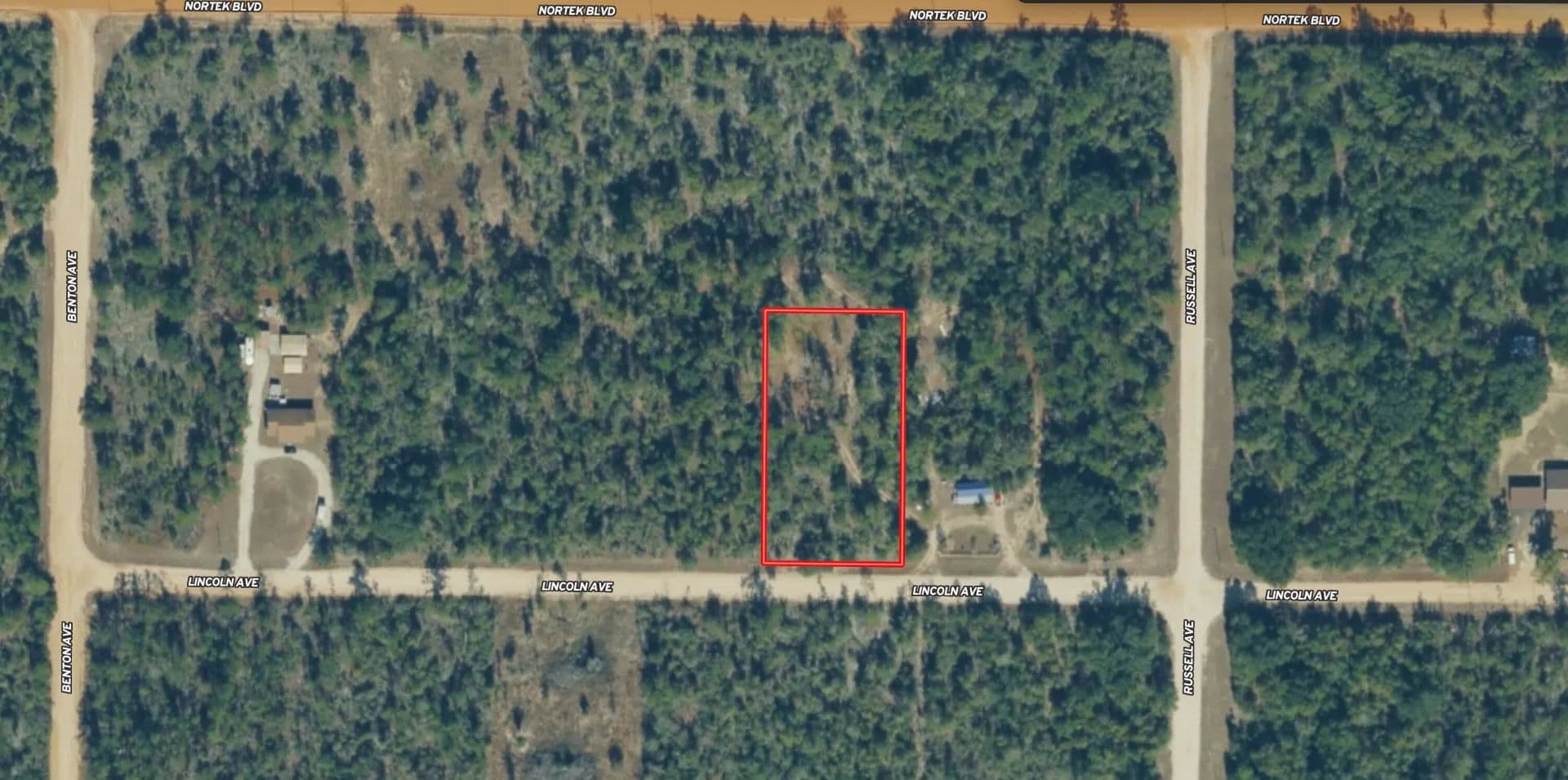 1.14-Acre Wooded Lot in Compass Lake, Alford FL - Alford, Florida, 32420