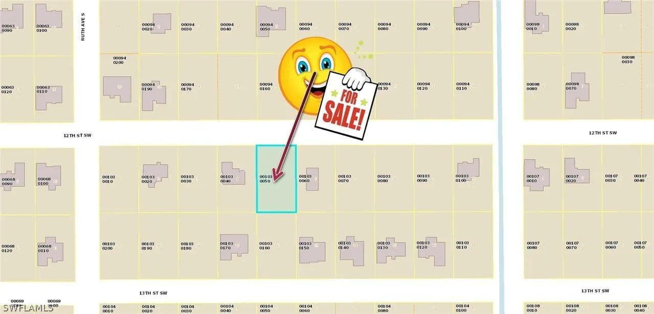 Vacant Land in Lehigh Acres - Lehigh Acres, Florida, 33976