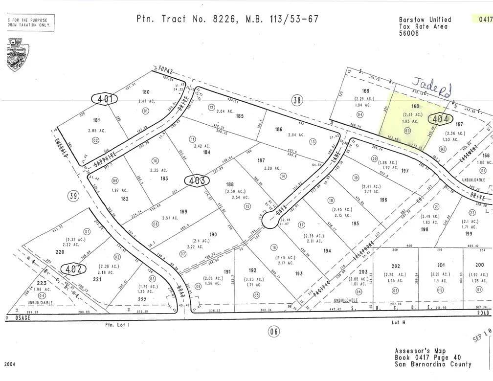 Vacant Land in Barstow - Barstow, California, 92311