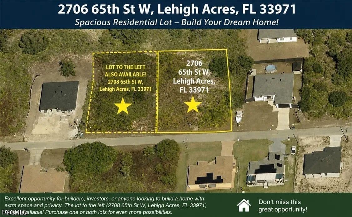 Property from 2706 65th Street W - KW - Lehigh Acres, Florida, 33971