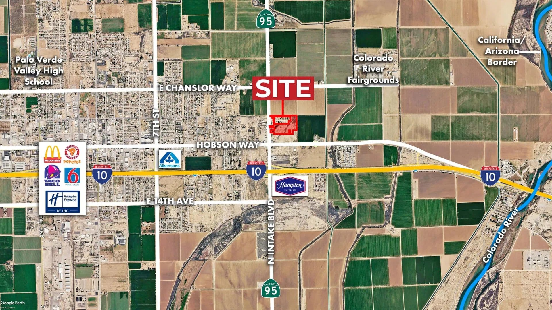 Property from 0 N Intake Blvd - KW - Blythe, California, 92225