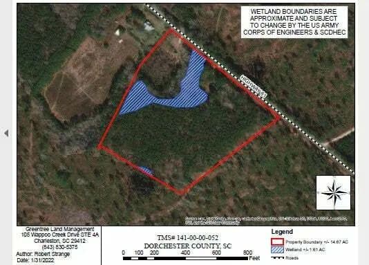 Vacant Land in Ridgeville - Ridgeville, South Carolina, 29472