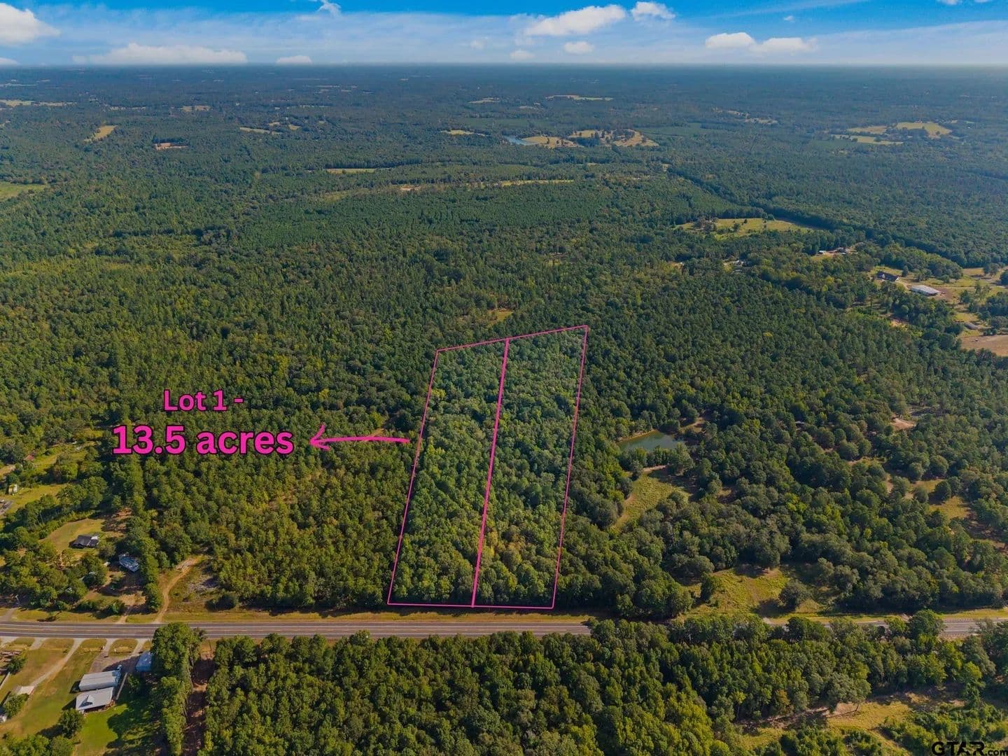 13.5 Acres of Land for Sale in Troup, TX - Troup, Texas, 75789