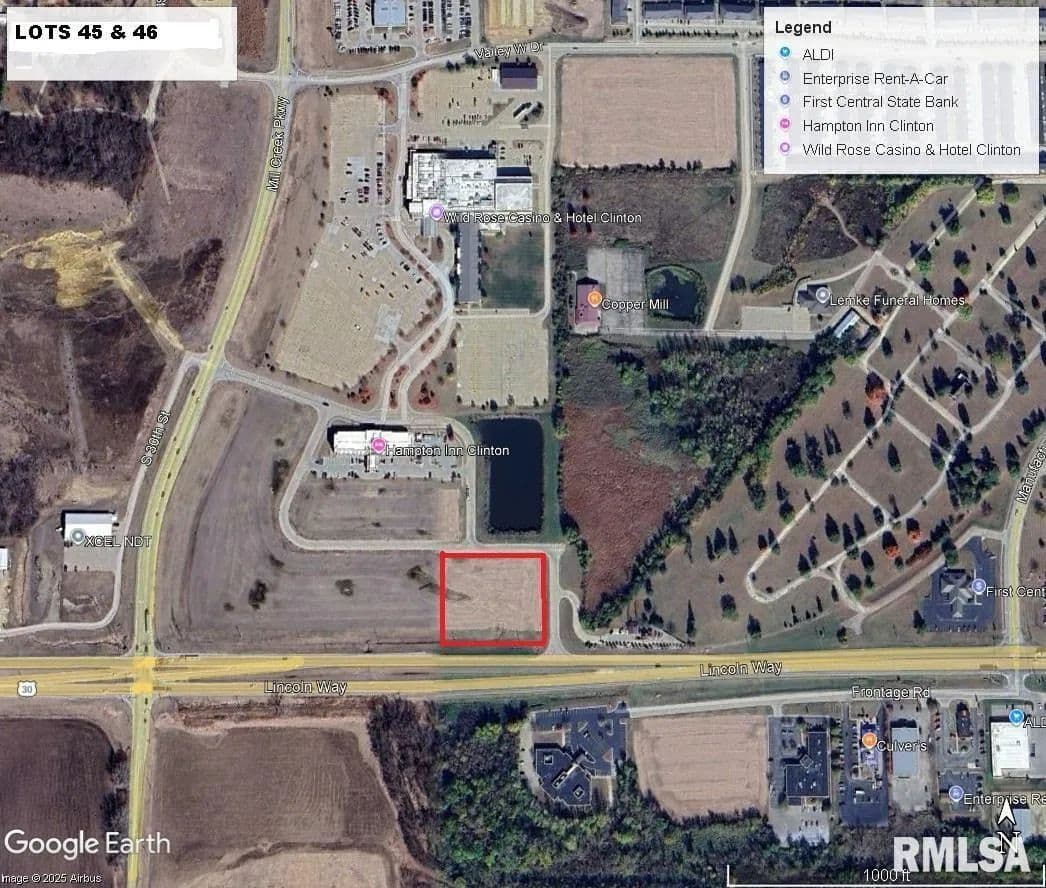 Lots & Land-Other in Clinton - Clinton, Iowa, 52732