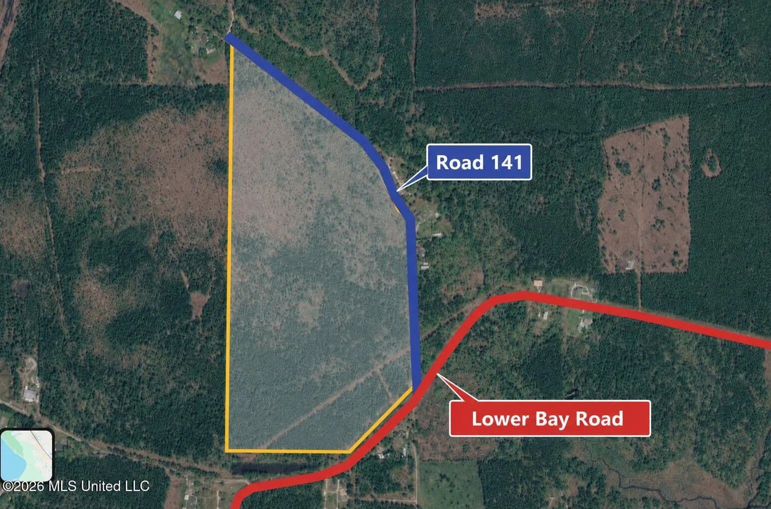 Property from Lower Bay Road - KW - Bay Saint Louis, Mississippi, 39520
