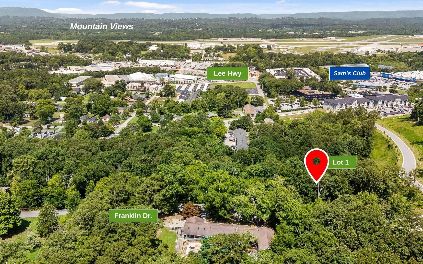 1.48 Acres of Land for Sale in Chattanooga, TN - Chattanooga, Tennessee, 37421