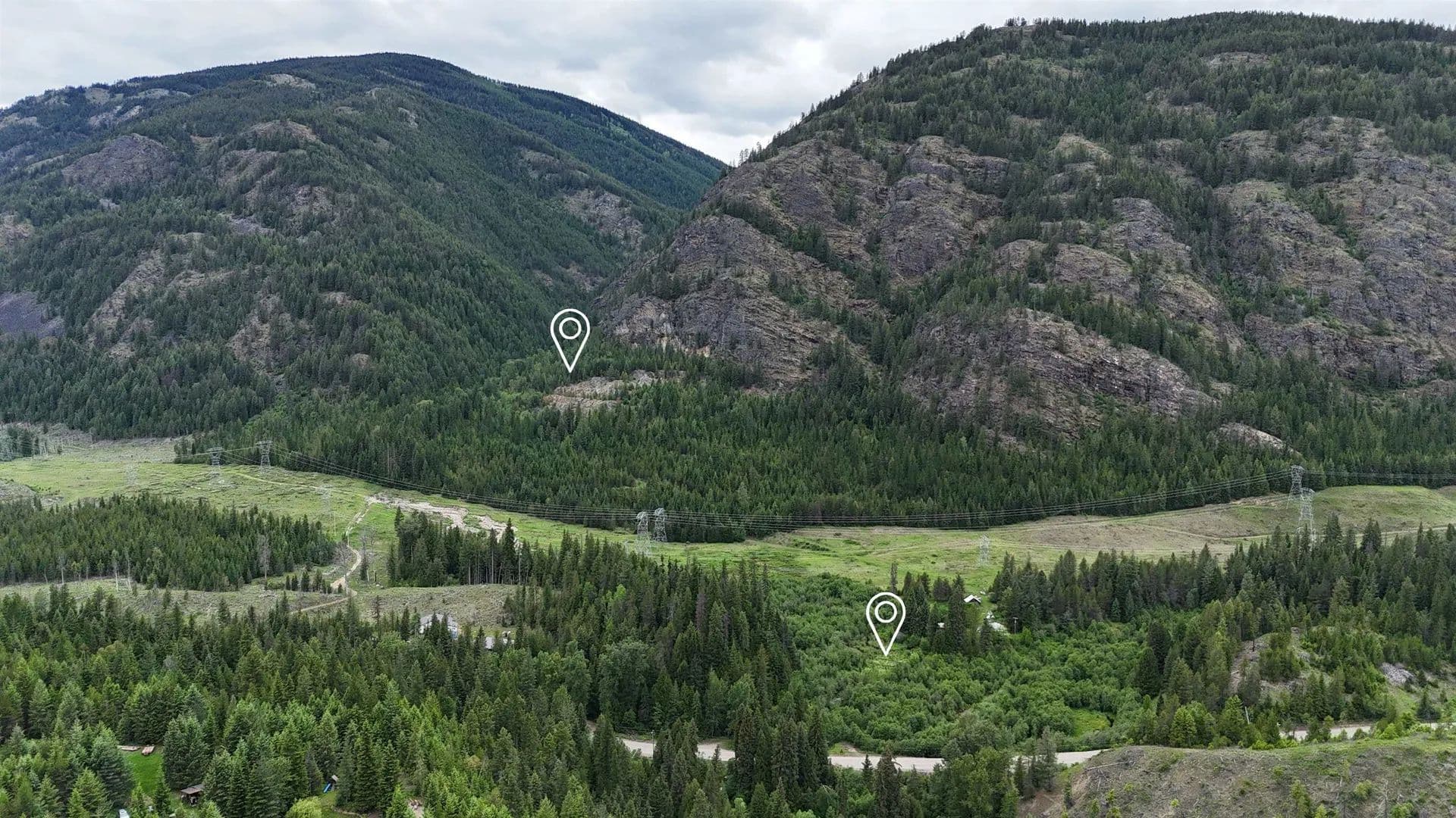 Property from NNA Boundary Rd - KW - Metaline Falls, Washington, 99152