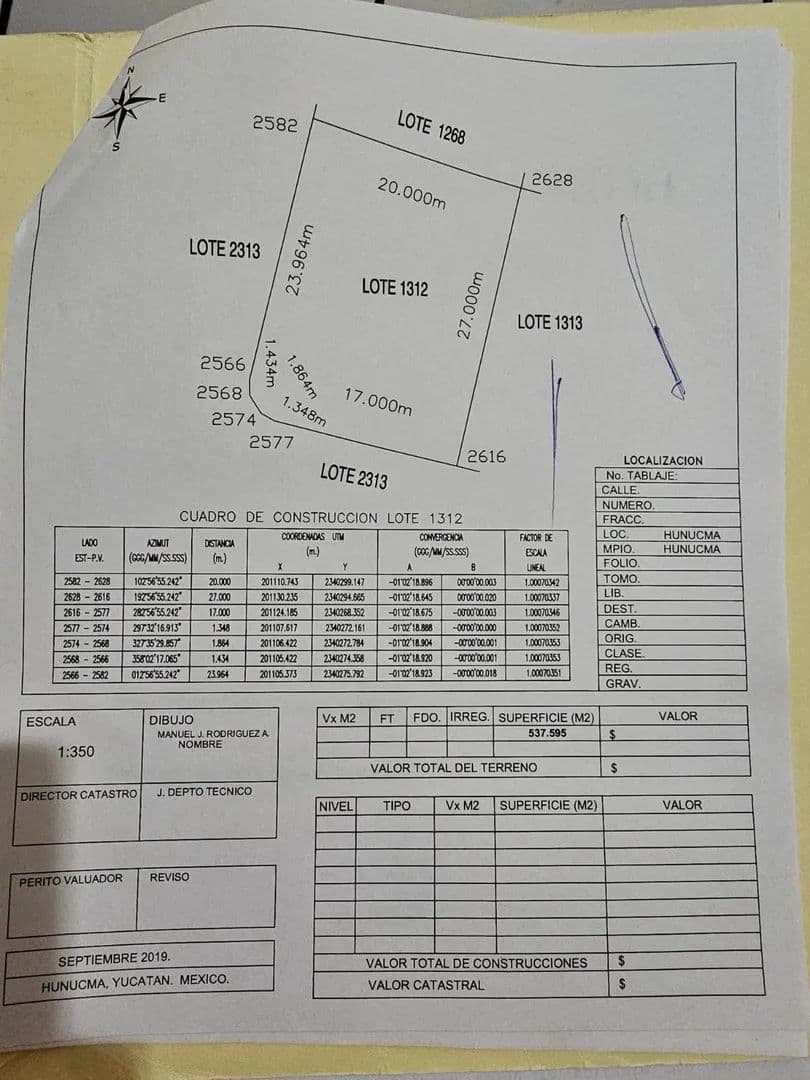 Venta de Terreno Semiurbanizado en Izana by Quadra, Hunucmá, Yucatán - land for sale