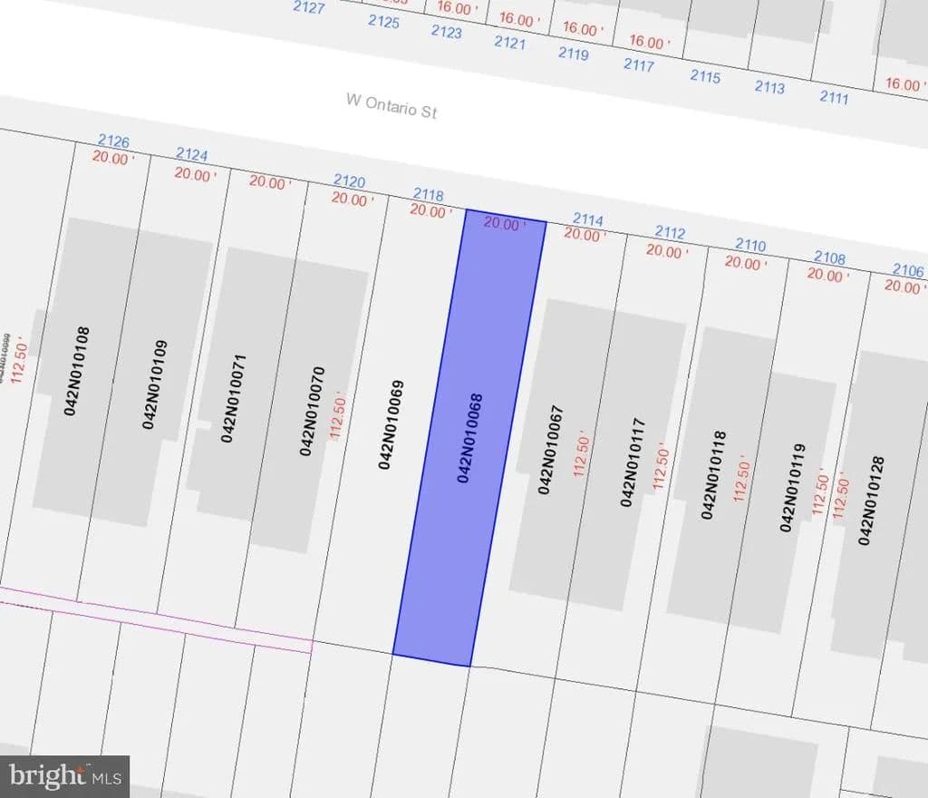 0.05 Acres of Land for Sale in Philadelphia, Pennsylvania - Philadelphia, Pennsylvania, 19140