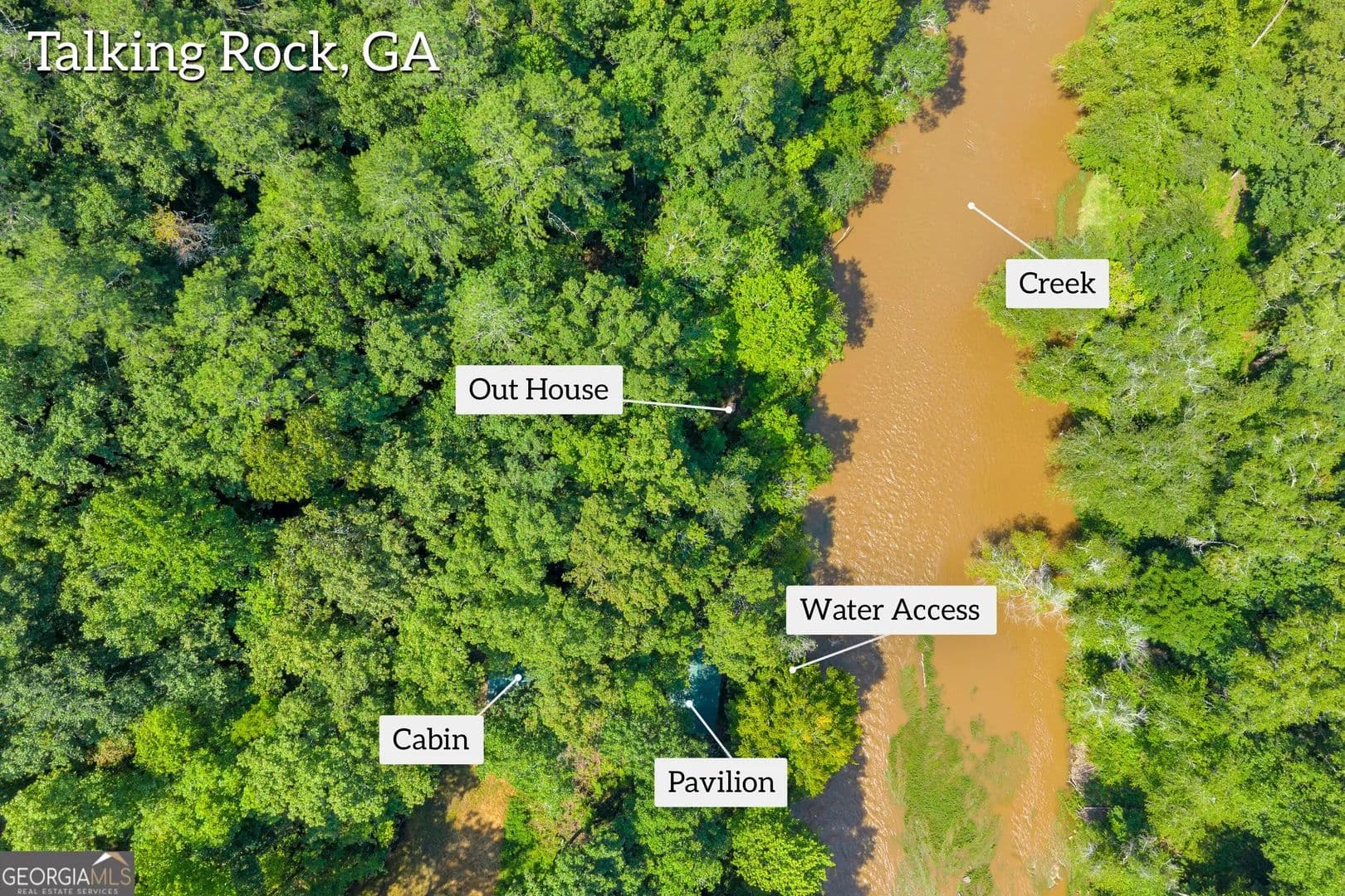 9.31 Acres of Land for Sale in Talking Rock, GA - Talking Rock, Georgia, 30175