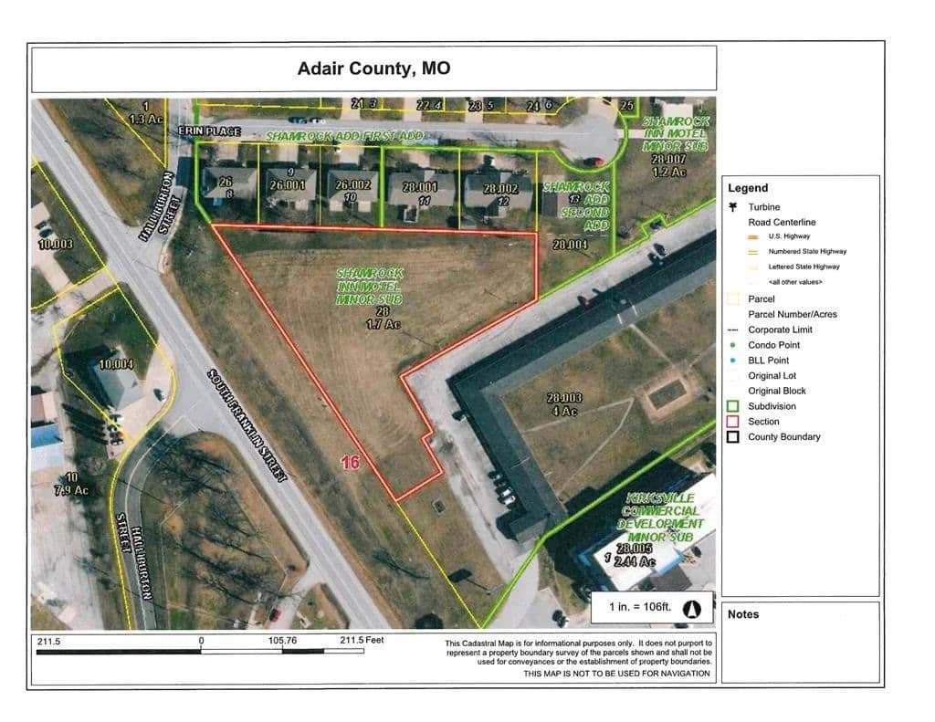 Property from XXX S Franklin Street - KW - Kirksville, Missouri, 63501