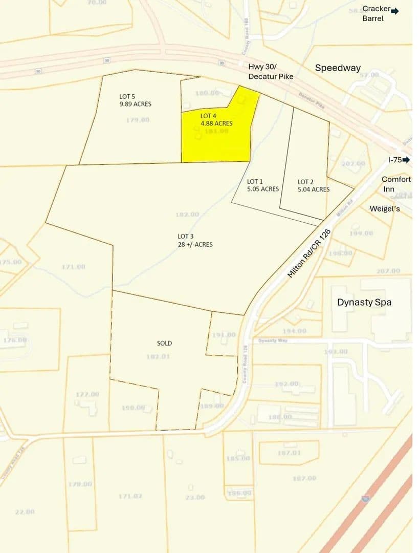 4.88 Acres of Land for Sale in Athens, TN - Athens, Tennessee, 37303