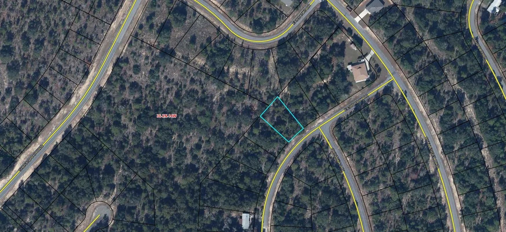 Property from Lot 5 Eastbrook Drive - KW - Chipley, Florida, 32428