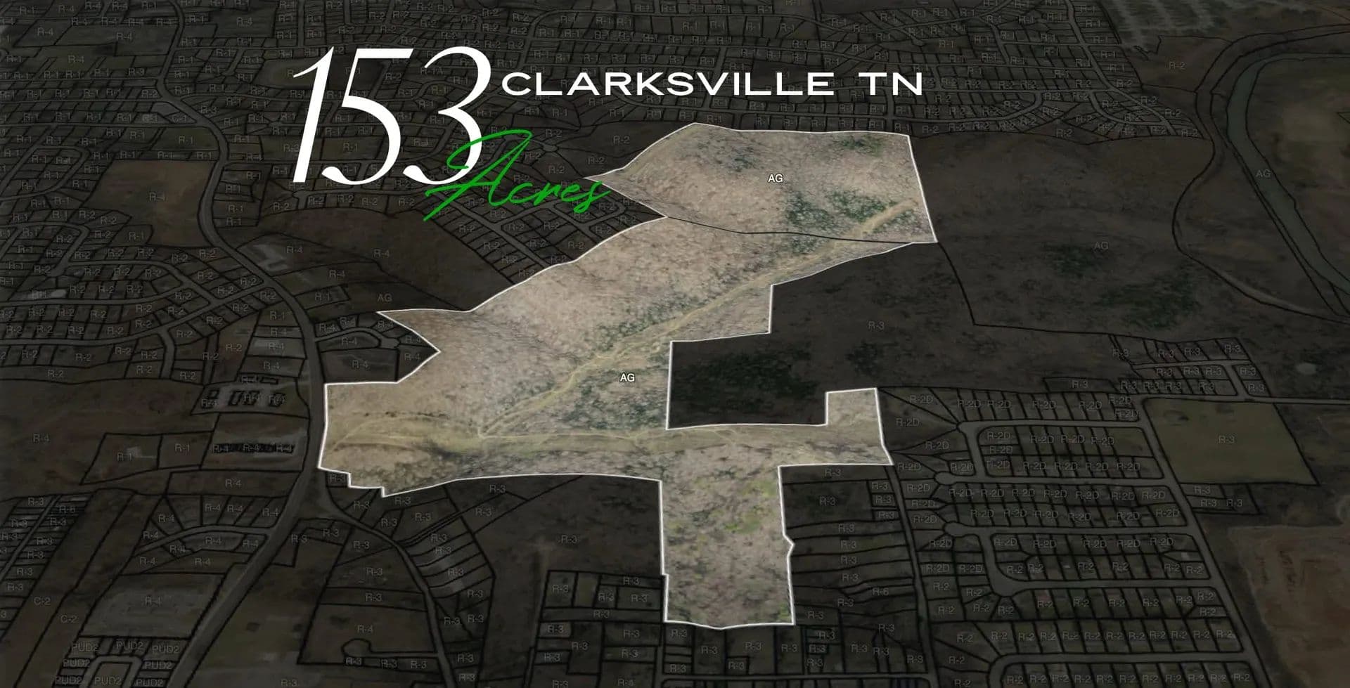 152.86 Acres of Land for Sale in Clarksville, TN - Clarksville, Tennessee, 37040