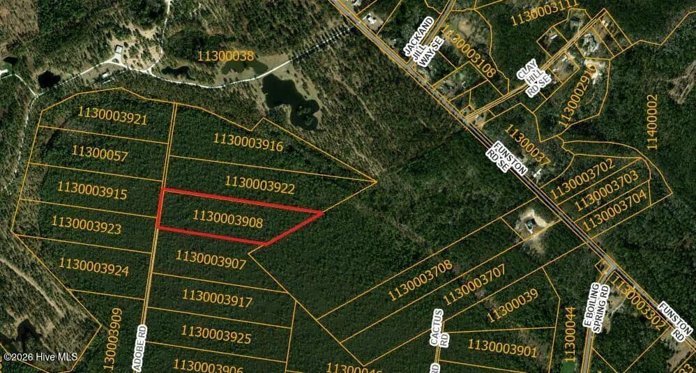 Property from Lot 30 Adobe Road - KW - Boiling Spring Lakes, North Carolina, 28461