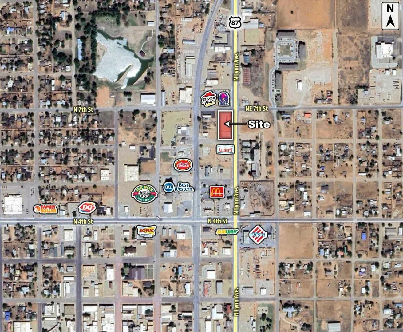 Land -Retail in Lamesa - Lamesa, Texas, 79331