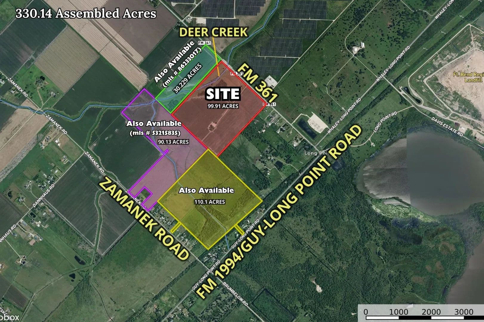 99.91 Acres of Land for Sale in Needville, TX - Needville, Texas, 77461