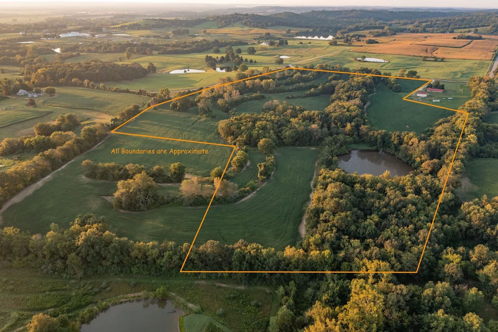 51.2-Acre Farm & Recreation Property with Potential Homesite – Lincoln County - Elsberry, Missouri, 63343